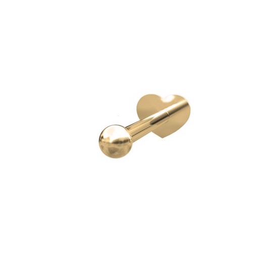 Billede af Piercing smykker - Pierce52 piercing i 14kt. guld m. 1 kugle